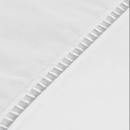 Jogo Lençol Casal Queen Toque Macio 4 Peças Percal 600 Fios Branco - Imagem 3