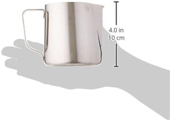Winco Jarra de aço inoxidável, 400 ml - Imagem 3