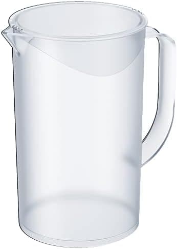 Jarra com Tampa, 1 L, Transparente, Coza, Casual