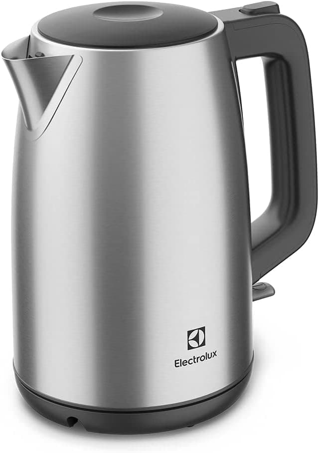 Chaleira jarra eletrica Electrolux desligamento automatico capacidade 1,7L facil abertura tampa alça ergometrica indicador transparente EEK25 inox 220v - Imagem 4