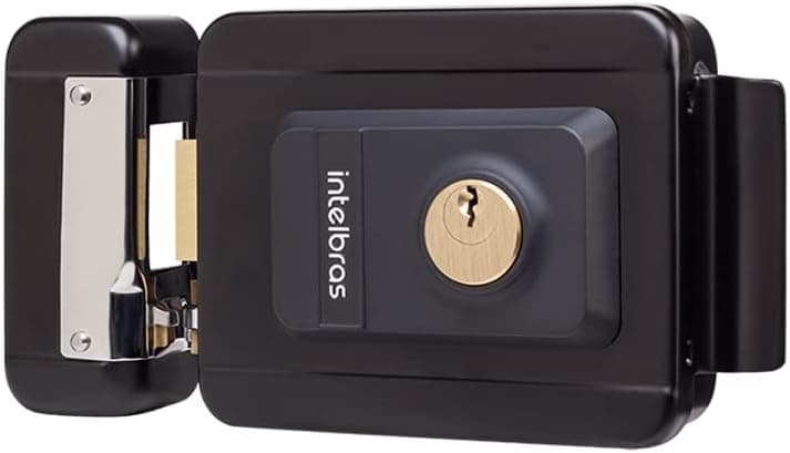 Fechadura Elétrica de Sobrepor Fixo FX 2000 UN Preto Intelbras - Imagem 3