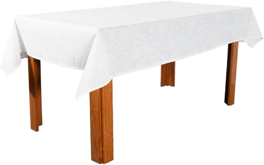 Toalha de Mesa Retangular 6 Lugares Clean Athenas Edite