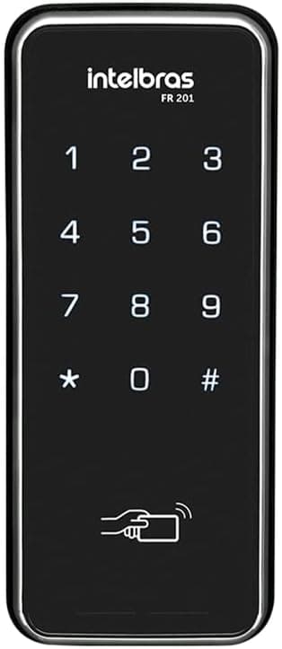 Fechadura Digital de Sobrepor Touch Screen FR 201 Intelbras