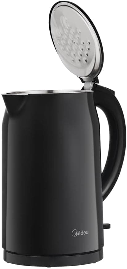 Midea Chaleira Elétrica Preta 1,7L Double Wall -127V, 1200W, KDW17P1 - Imagem 4
