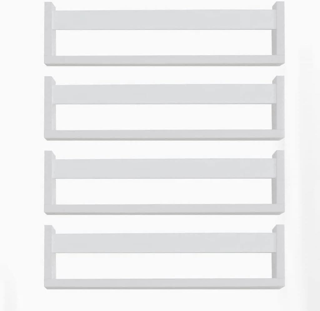 4 Prateleiras Revisteiro para Livros Infantis 45x12x11,5cm