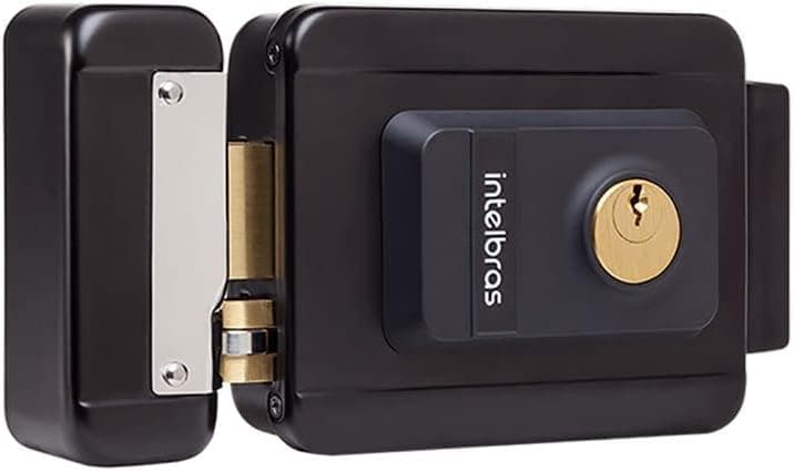 Fechadura Elétrica de Sobrepor Fixo FX 2000 UN Preto Intelbras - Imagem 4