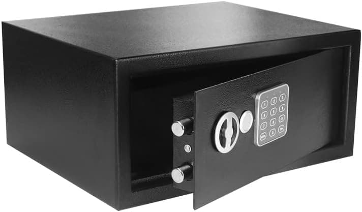 Cofre Digital Grande Combinação Eletrônica E Chave 44x35x20, Forkis - Imagem 4