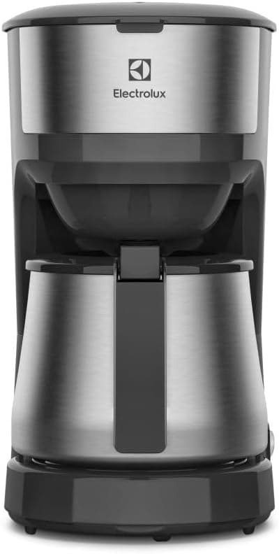 Cafeteira Elétrica Electrolux Jarra inox filtro permanente removivel sistema corta pingos capacidade 1,2L 30 xicaras função manter aquecido ECM22 127v - Imagem 2