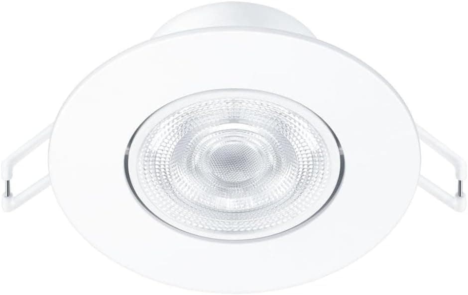Luminária Led Philips Embutir Spotkit redonda 6,2W luz amarela bivolt (100-240V)