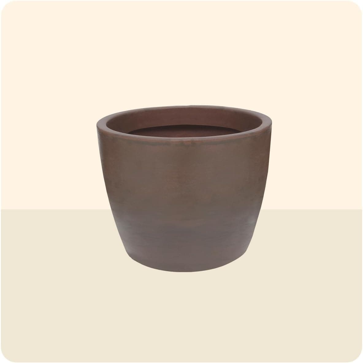 Vasart Malta Vaso de Flores Redondo, Rusty, 52x42cm - Imagem 3