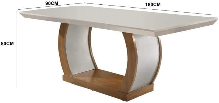Conjunto Sala de Jantar 6 Cadeiras Kate Siena Moveis - Imagem 4
