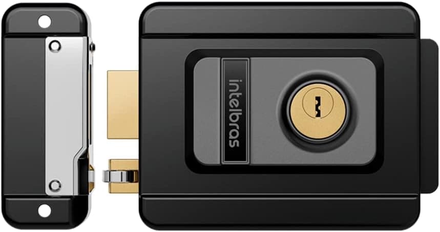 Fechadura Elétrica de Sobrepor FX 1500 Preto Intelbras