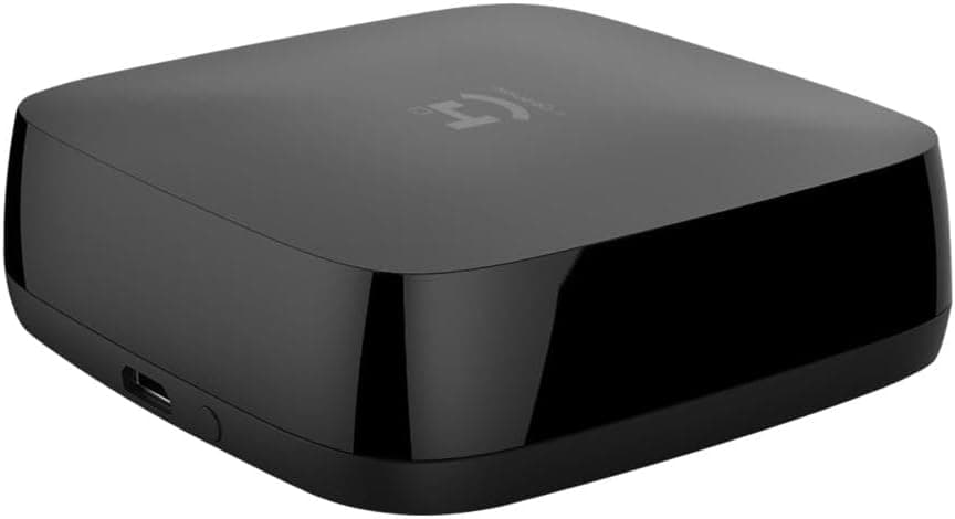 Geonav, Central de Controle Inteligente, Wi-Fi, Aplicativo, Infravermelho - controle vários equipamentos através do smartphone, HIRCIR, compatível com Alexa e Google Assistente, Hi by Geonav, Preto