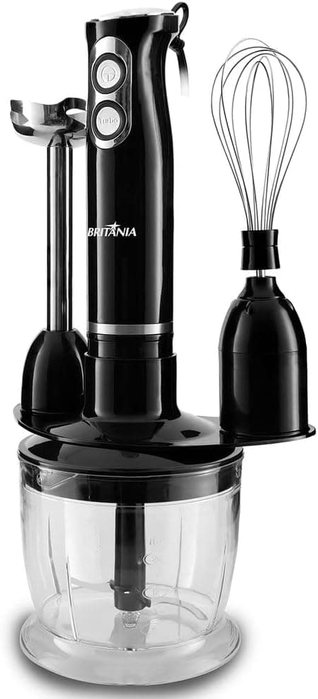Mixer Britânia 3 em 1 BMX400P Preto 400W - Imagem 3