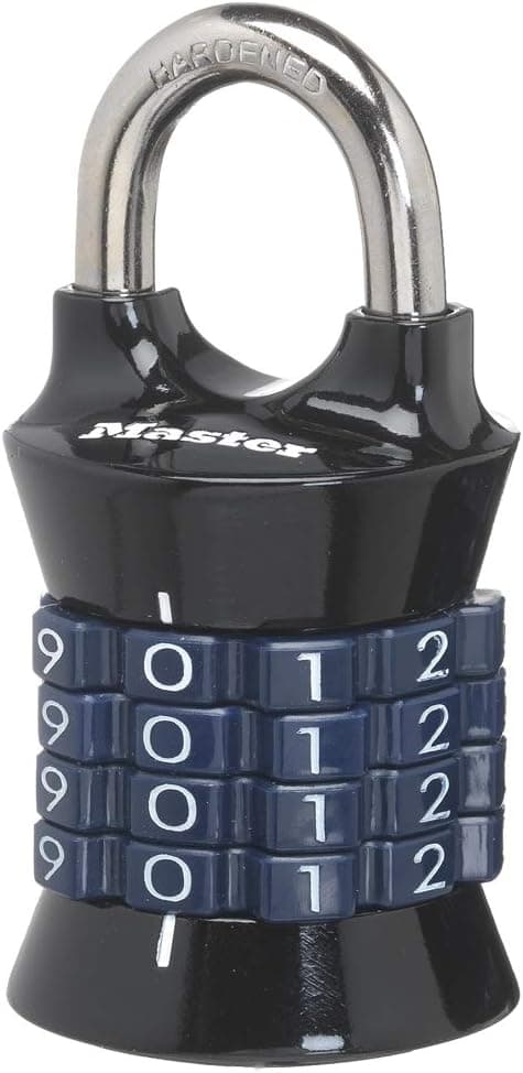Cadeado Master Lock 1535DWD, defina sua própria senha