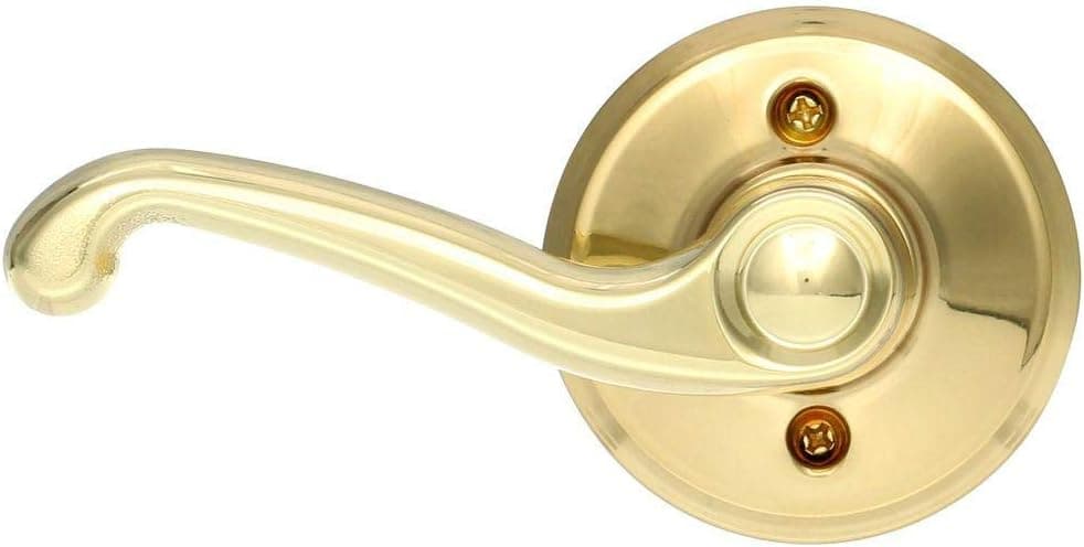 Schlage F170FLA605 (LH) Flair Left Falmy, Latão Brilhante - Imagem 4