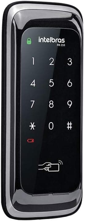 Fechadura Digital FR 210 Preto Intelbras - Imagem 4