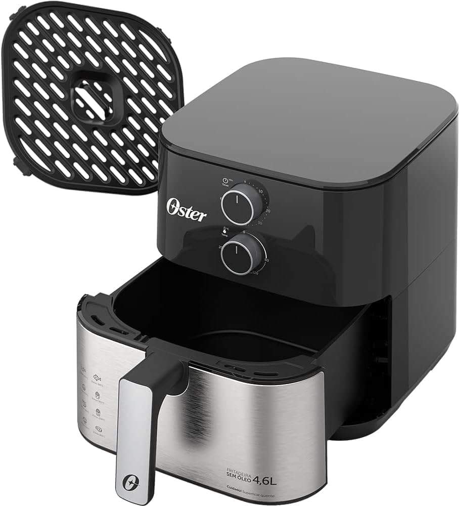 Kit Black Inox Oster - Fritadeira - Liquidificador - Cafeteira - 127V - Imagem 3