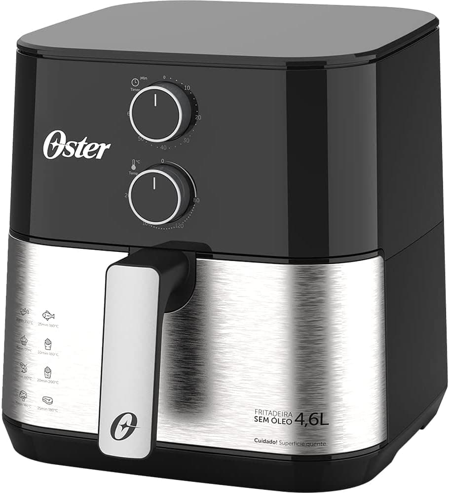 Kit Black Inox Oster - Fritadeira - Liquidificador - Cafeteira - 127V - Imagem 4