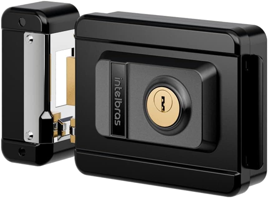 Fechadura Elétrica de Sobrepor FX 1500 Preto Intelbras - Imagem 3