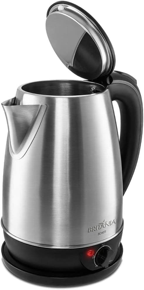 Chaleira Elétrica Britânia Temp Control 1.8 Litros BCH07I Inox 220V - Imagem 4