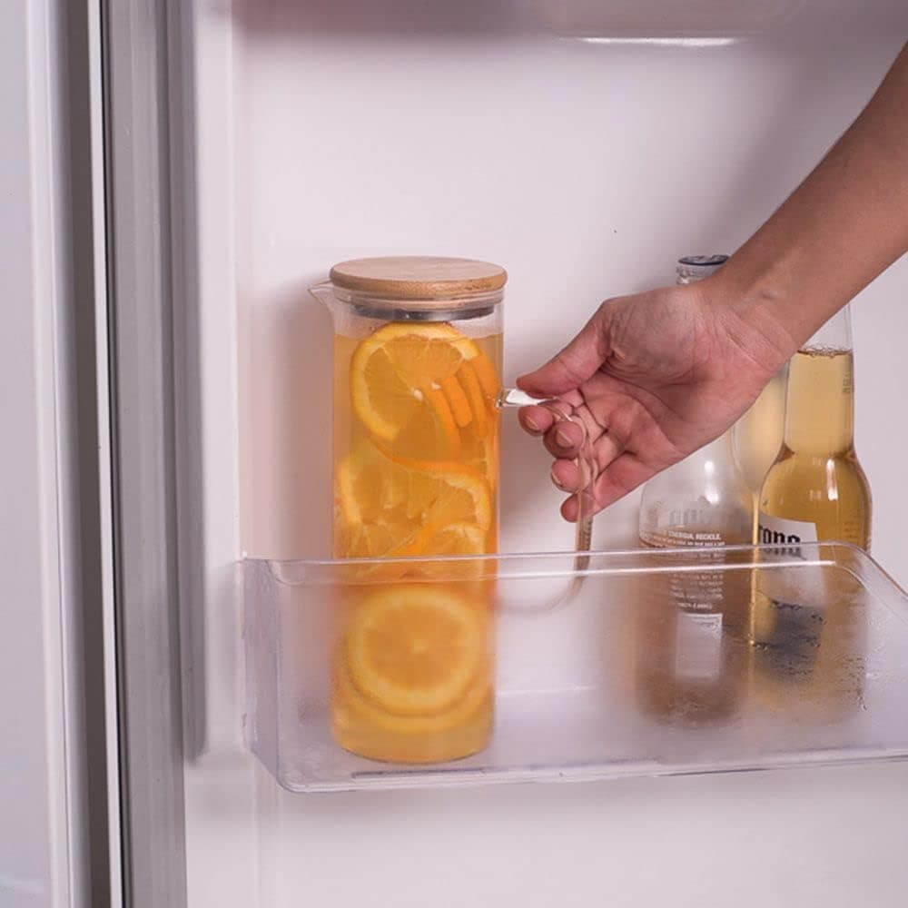 Oikos - Jarra de Vidro com Tampa de Bambu 1L - Imagem 3