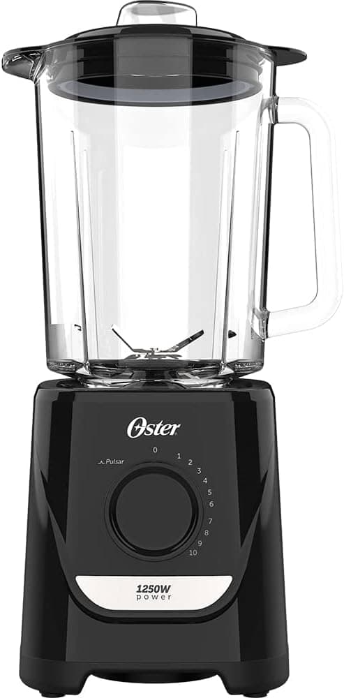 Liquidificador Power Oster Preto 2,2l 220V - OLIQ520, OLIQ520-220V