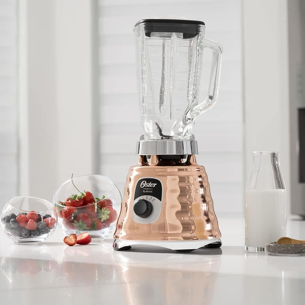 Liquidificador Oster New Osterizer Clássico, 1,25L, 110V, Cobre, 700W, BLST4128 - Imagem 4