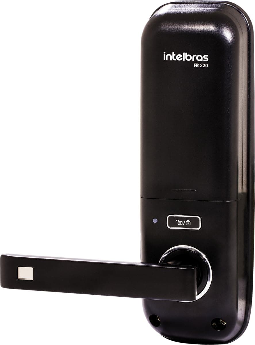 Fechadura Digital FR 320 Preto Intelbras - Imagem 3
