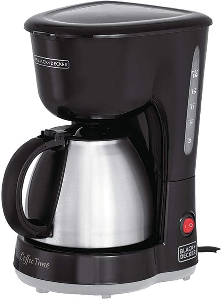 BLACK+DECKER Cafeteira Elétrica com Jarra em Inox CM15 600W 110V - Imagem 3