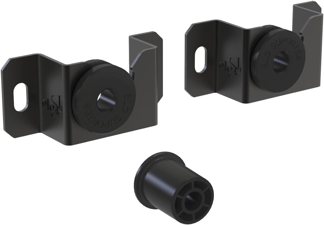 Suporte Fixo Universal de Parede, Capacidade até 100 kg, Padrão VESA mínimo 75x75mm (Horizontal x Vertical), TVs 14" a 100", Preto, UNI88, ELG