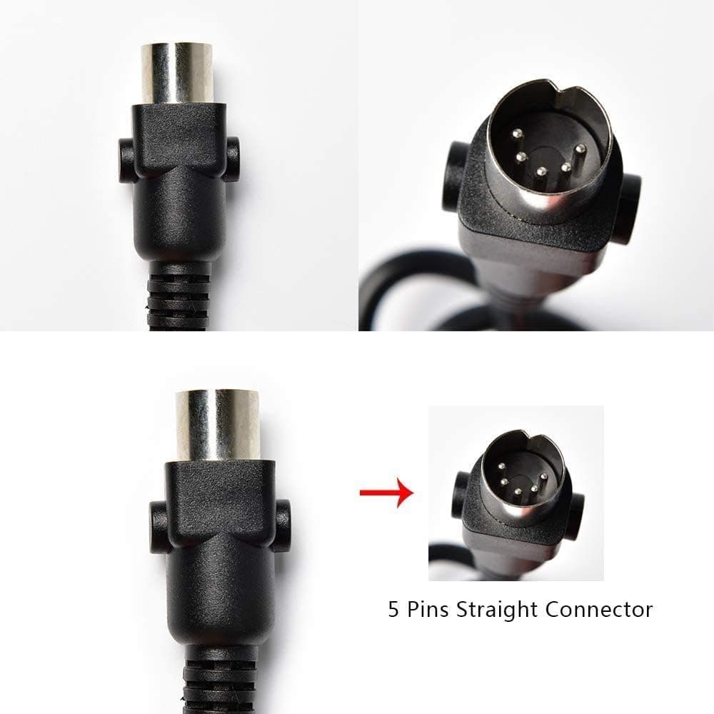 UP/Down 4 Button 5PIN Roll line 180° Electric Sofa Remote Hand Control for Lift Chair or Power Recliner - Imagem 4