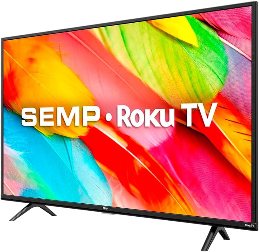 TCL ROKU TV LED 32” SEMP R6500 HD Wifi dual band, 3 HDMI, 1 USB, com controle por aplicativo, compatível com Google Assistant, Alexa e Apple homekit - Imagem 3