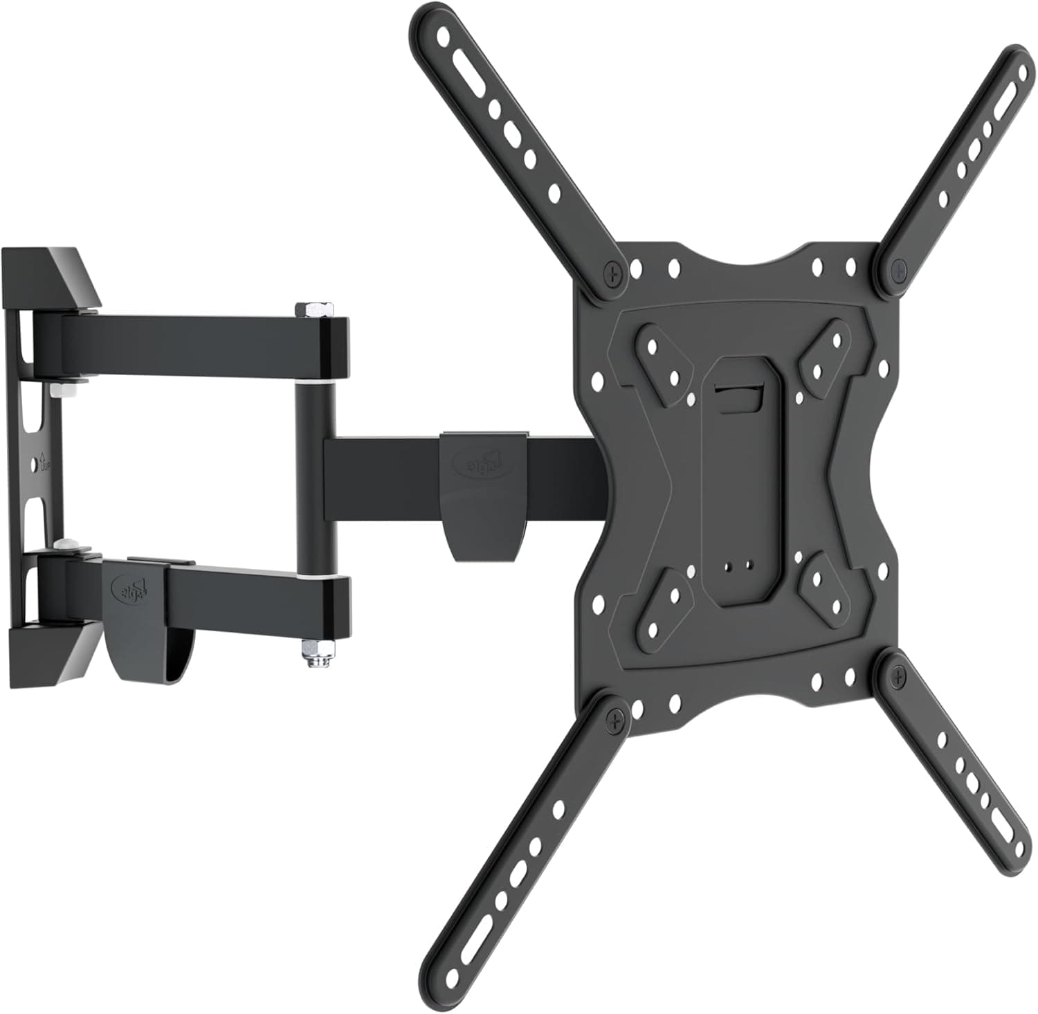 ELG, FULL40_PRO, Suporte de Parede Multiarticulado, Movimentação Total para TVs de 26'' a 65'' com Maior Comprimento de Braço, Capacidade Máxima de 30 kg, Preto