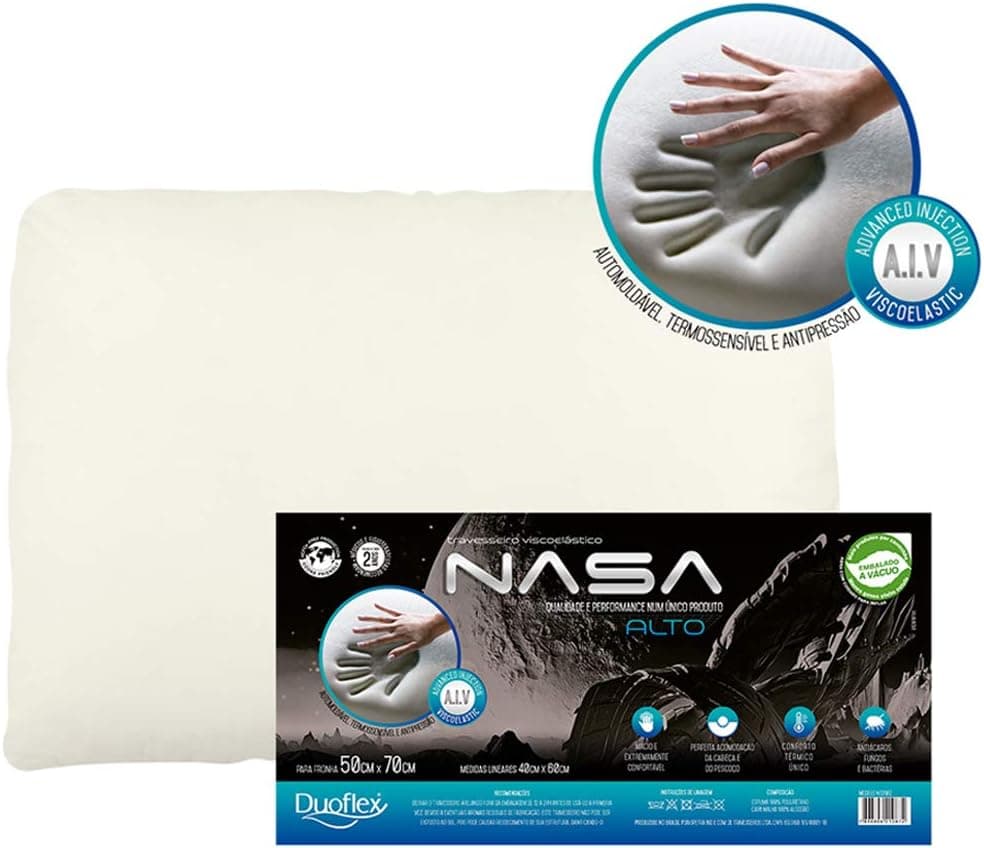 Kit 2 Travesseiros Nasa-X Duoflex - Imagem 4