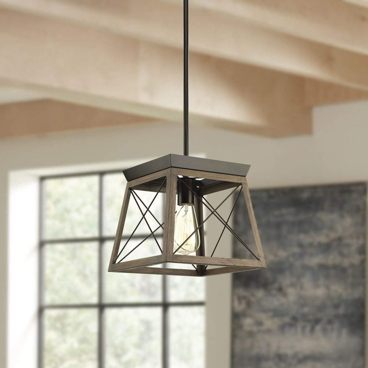 Briarwood Collection 1 mini-pingente litorâneo luz bronze antigo - Imagem 4