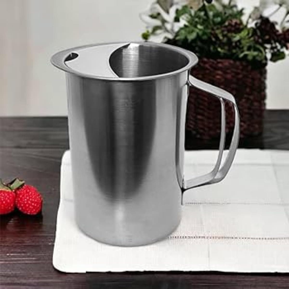 JARRA ACO INOX COM APARADOR GELO 1,8 LITROS KEHOME 6018 - Imagem 4