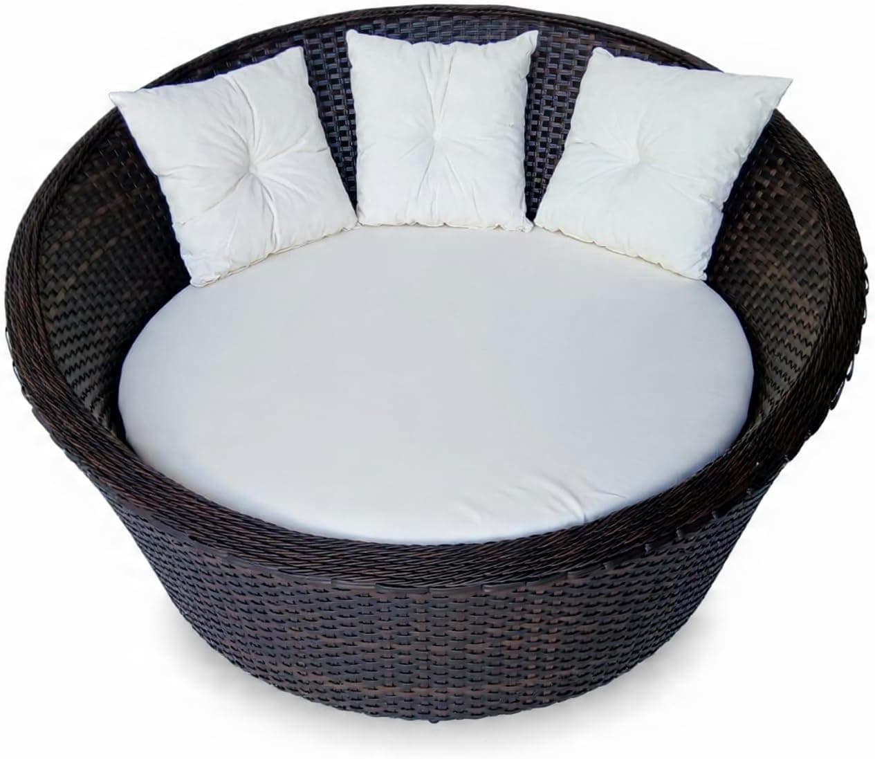 Poltrona Chaise Namoradeira Jardim Areá Externa, Piscina e Churrasqueira (Argila)