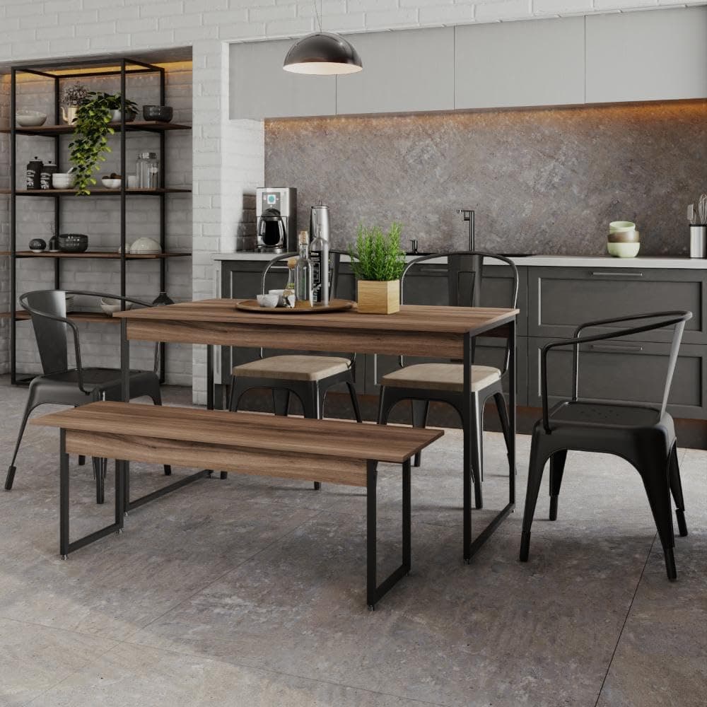 Mesa de Jantar Tub C/01 Banco
