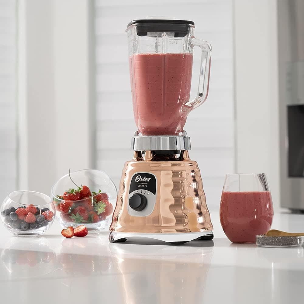 Liquidificador Oster New Osterizer Clássico, 1,25L, 110V, Cobre, 700W, BLST4128 - Imagem 3