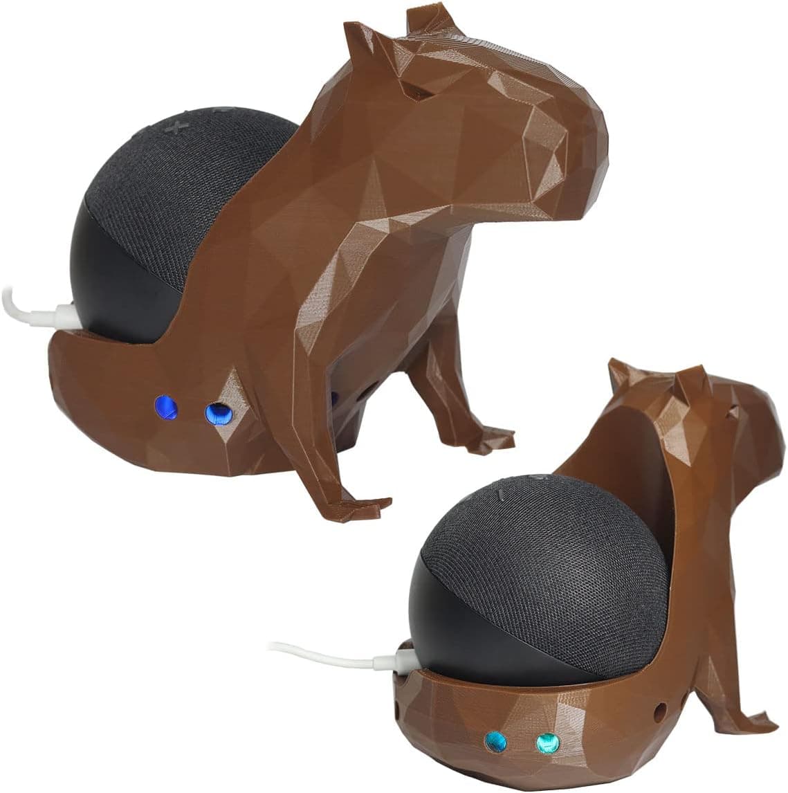 Suporte De Mesa Para Alexa Echo Dot 4 Capivara