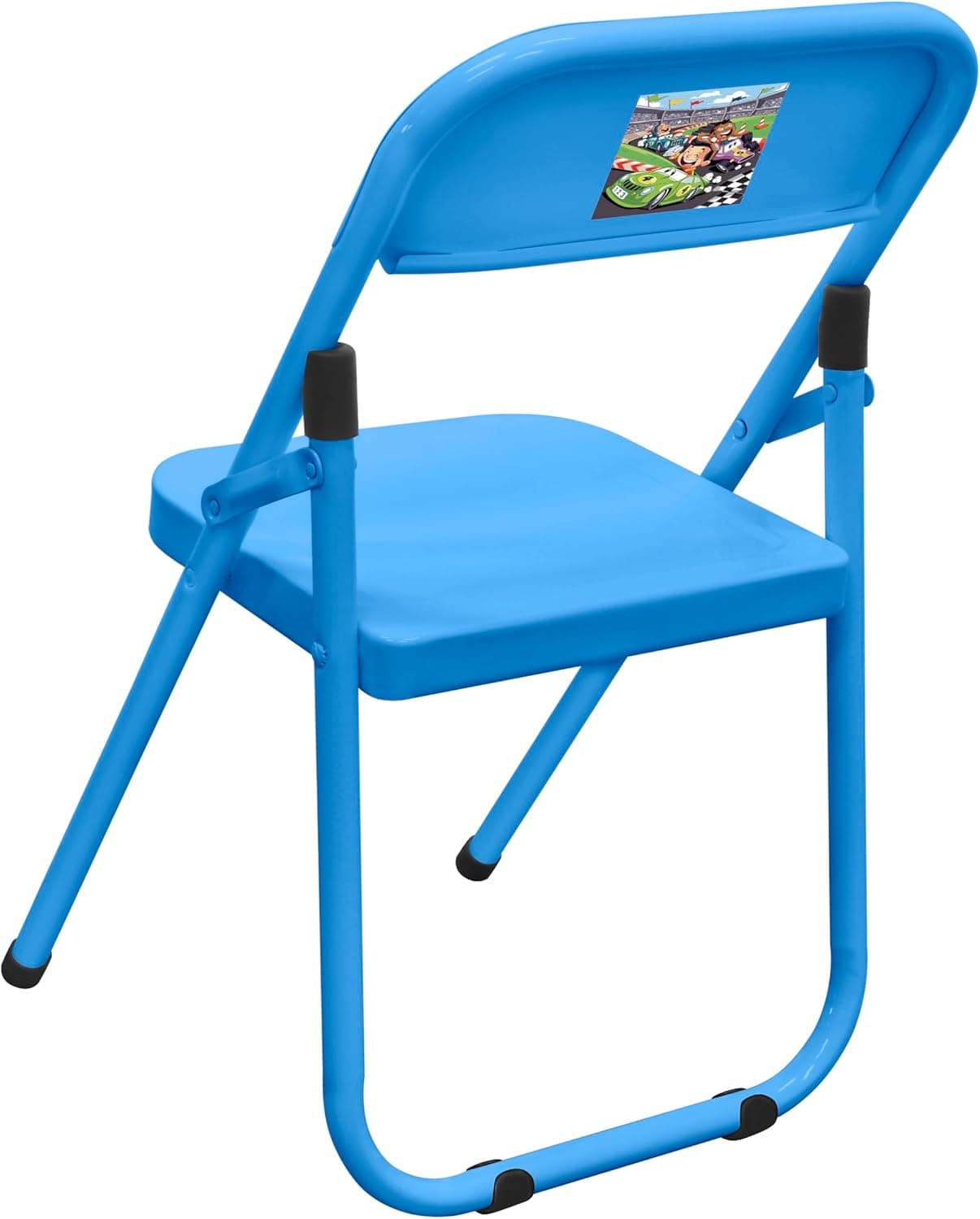 Conjunto Mesa Infantil com 2 Cadeiras Dobrável Açomix (Azul) - Imagem 4