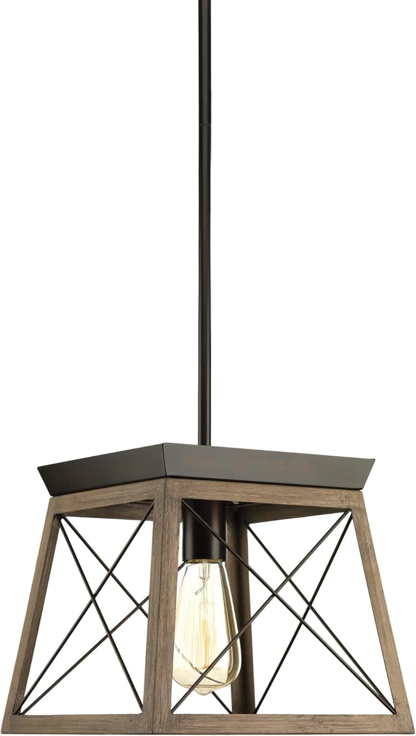Briarwood Collection 1 mini-pingente litorâneo luz bronze antigo - Imagem 2