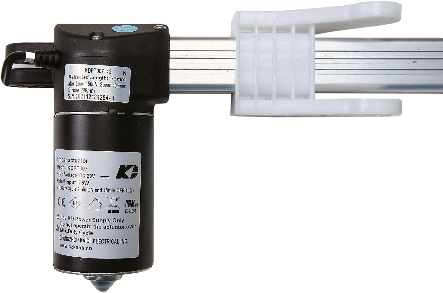 Fruhdi Cadeiras reclináveis elétricas para sofá Kaidi atuador motor modelo KDPT007-43 kit de substituição - Imagem 4