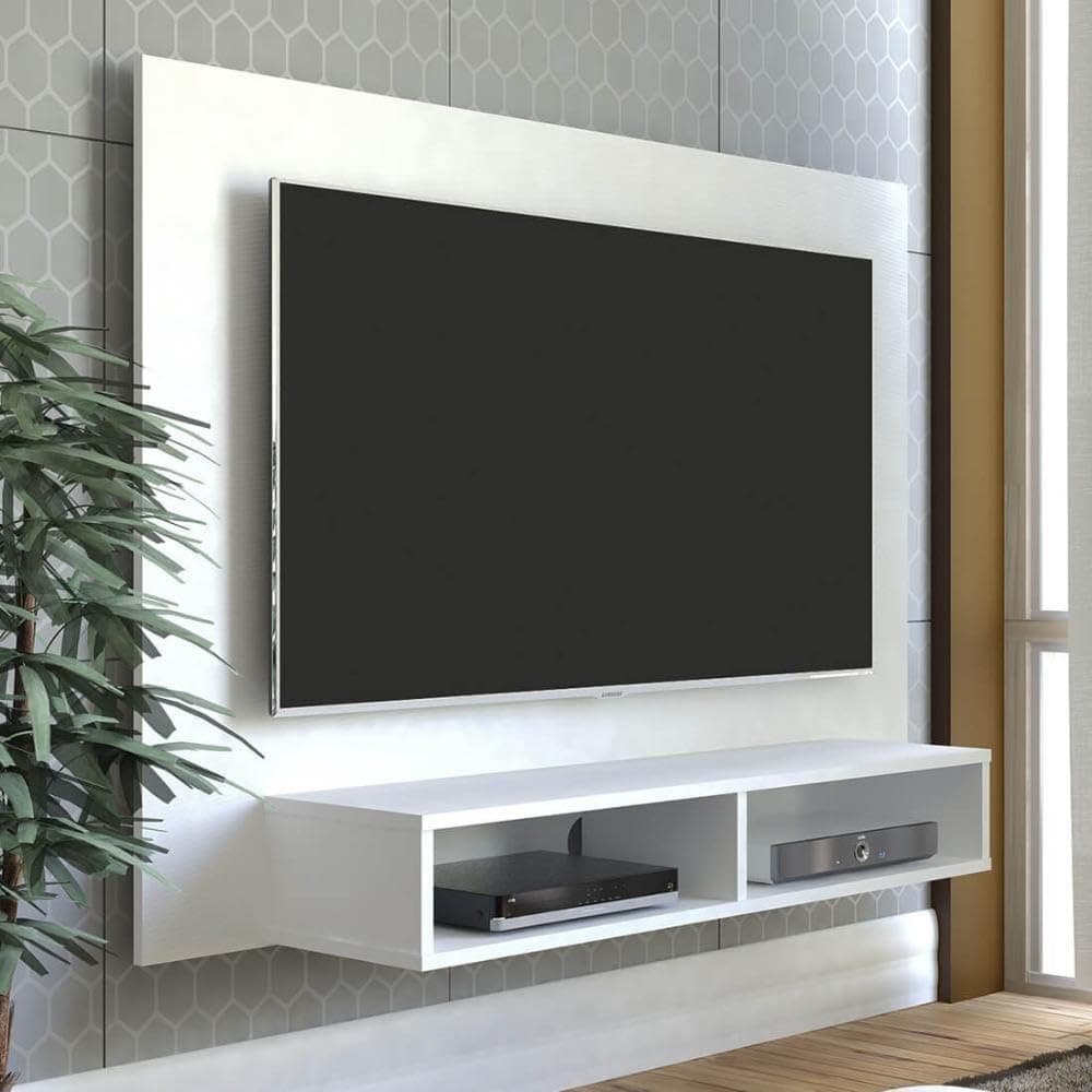 Painel com suporte para Tv até 47' FLASH cor Branco - Artely - Imagem 3
