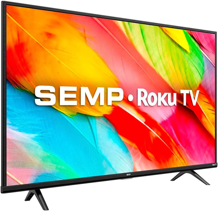TCL ROKU TV LED 32” SEMP R6500 HD Wifi dual band, 3 HDMI, 1 USB, com controle por aplicativo, compatível com Google Assistant, Alexa e Apple homekit - Imagem 4