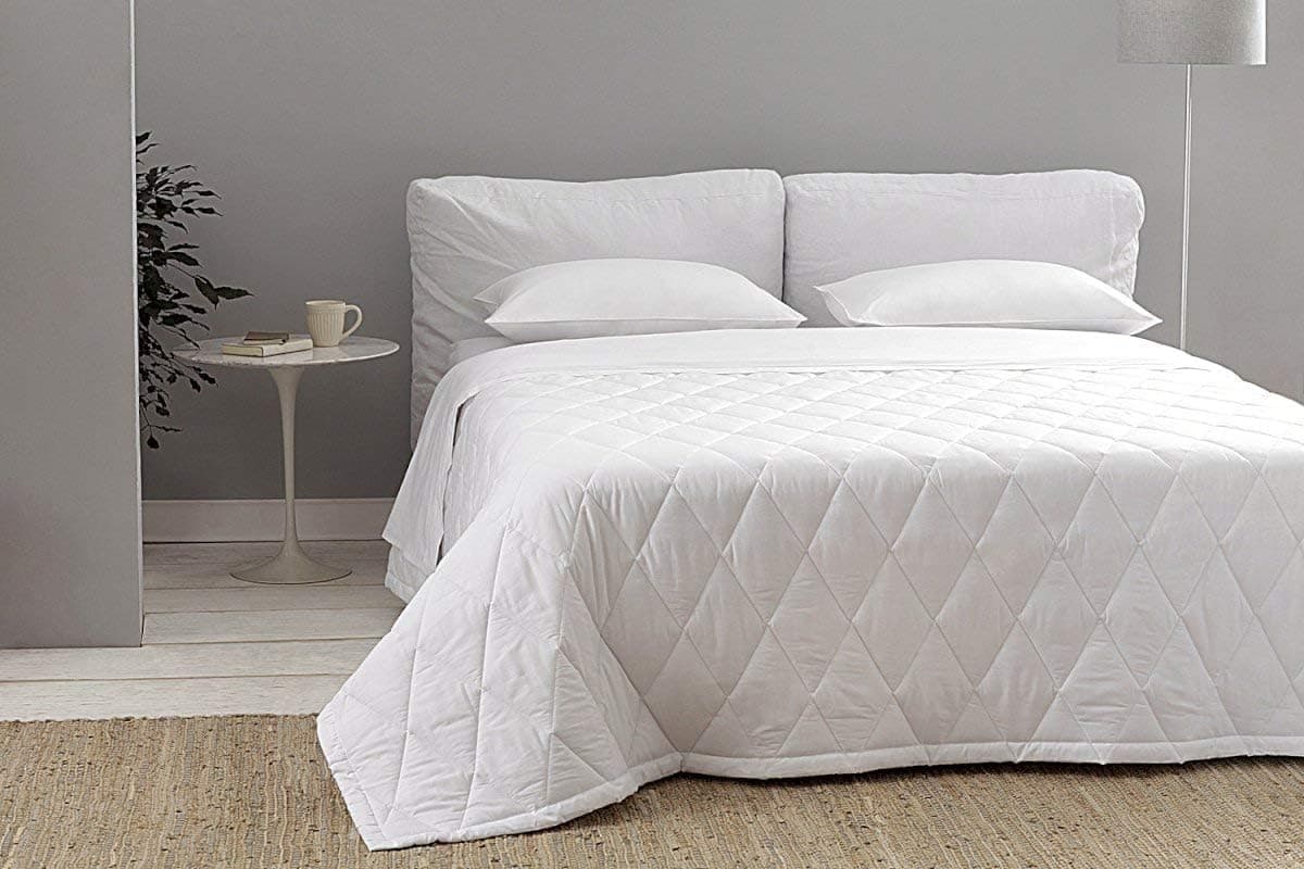 Buddemeyer Jogo de Cama Queen Percal 180 Fios Basic Percalle 100% Algodão Penteado Branco 4 peças - Imagem 3