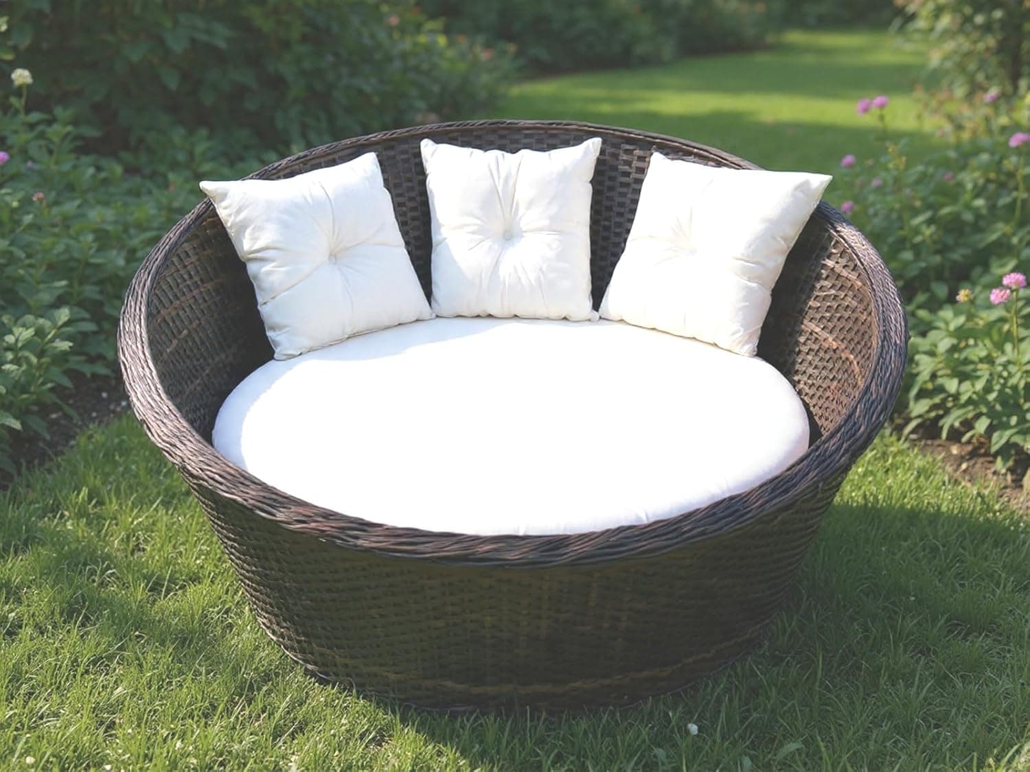 Poltrona Chaise Namoradeira Jardim Areá Externa, Piscina e Churrasqueira (Argila) - Imagem 3