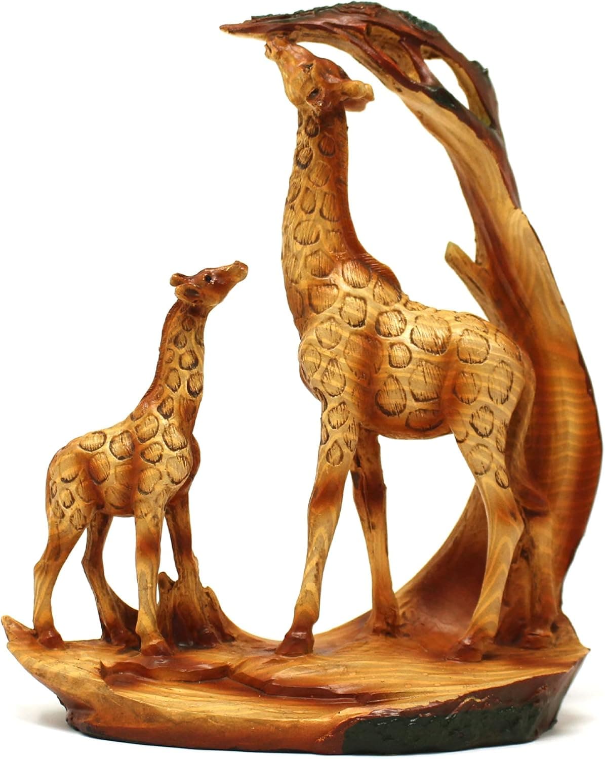 Thorness Ornamento decorativo de girafa e panturrilha graciosa e atraente