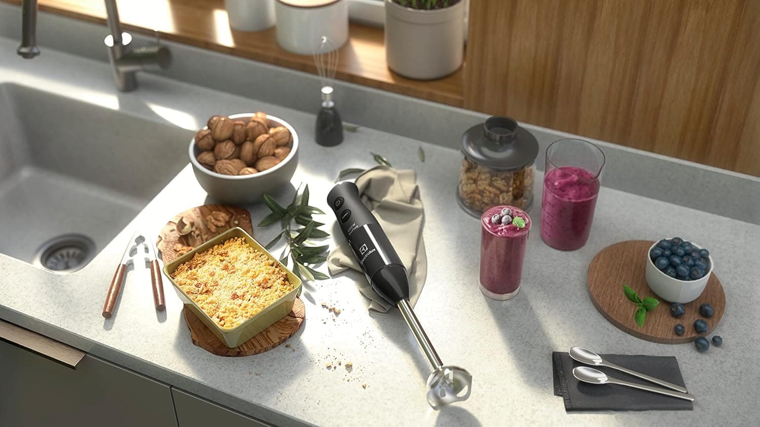 Mixer 3 Em 1 Haste Inox 600 ml 600w 220v - Electrolux - Imagem 4
